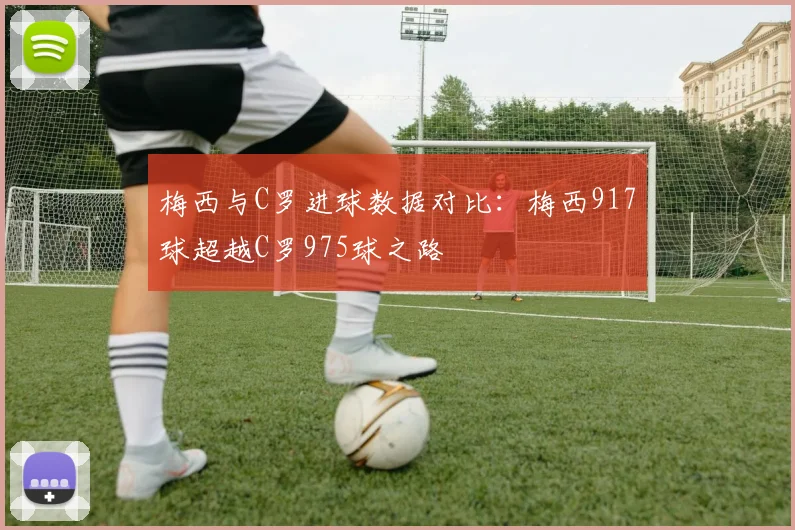 梅西与C罗进球数据对比：梅西917球超越C罗975球之路